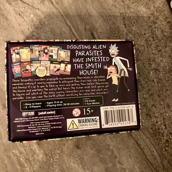 3/$40 Rick and Morty- Total Rickall Card Game - Picture 4 of 5